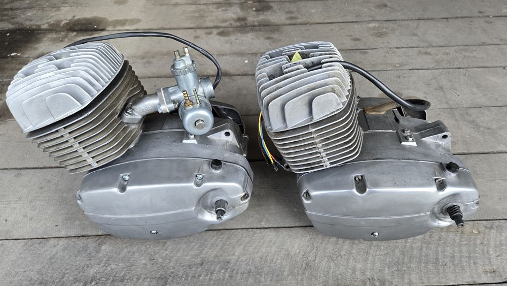 WSK 175 silnik Kobuz Perkoz Nowe kartery Oryginał PRL