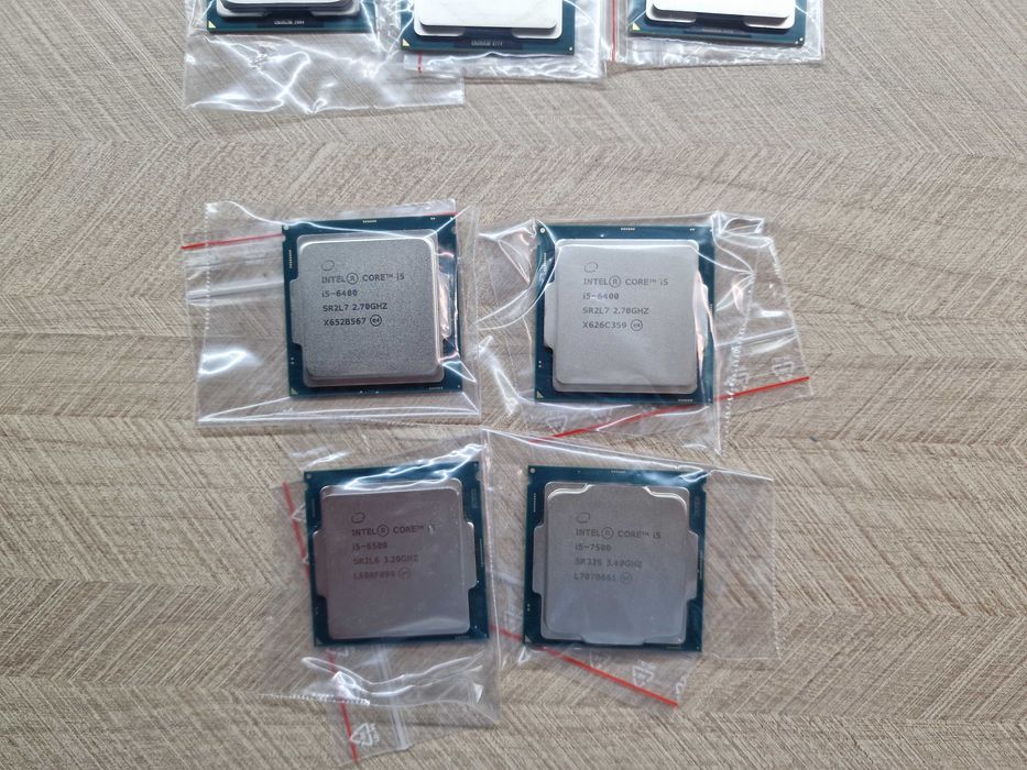 Procesory INTEL/AMD I7  I5  I3   I2  PENTIUM więcej info w opisie