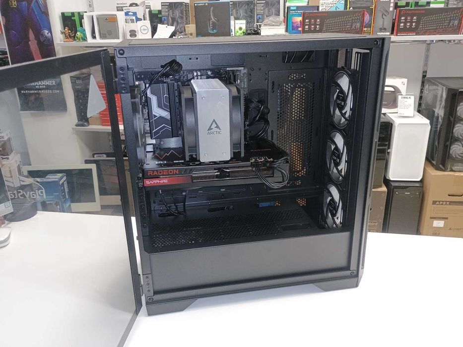 Komputer Ryzen 5 7500F 32GB DDR5 1TB SSD RX 7700 XT 12GB RGB Gwarancja