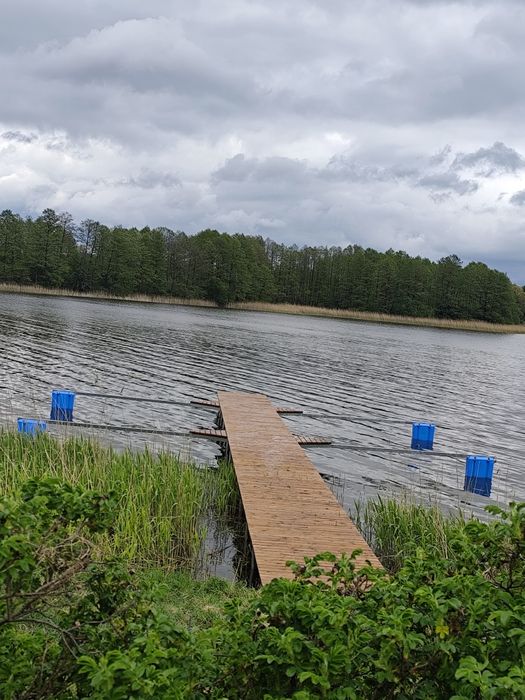 Budowa pomostów -wbijanie pali