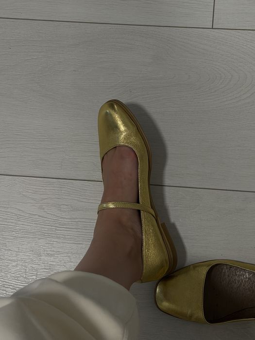 Золоті балетки Atelier#5