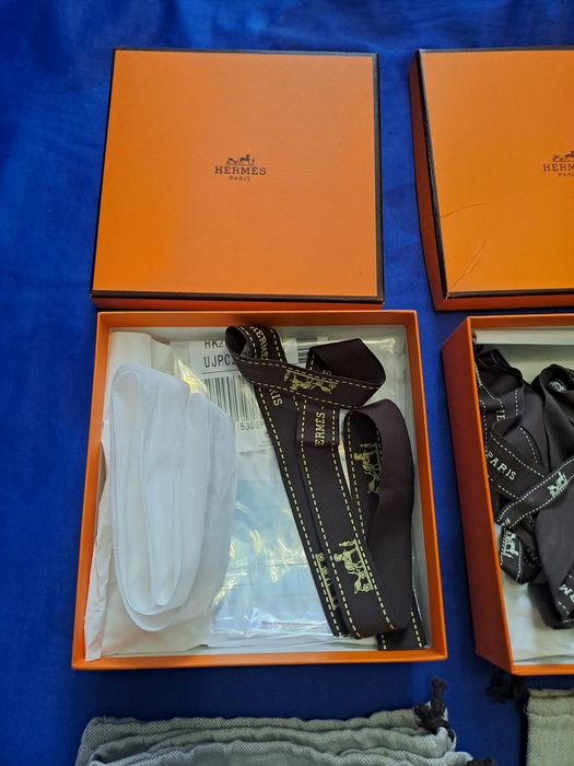 Коробки + пильники HERMES.