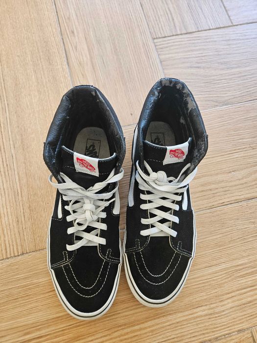 Vans old school preto cano alto 47