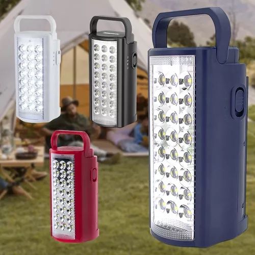 Ліхтар переносний світлодіодний ALMINA з повербанком 220V