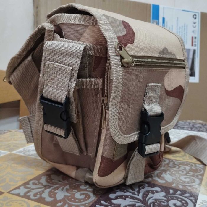Bolsa cintura camuflagem militar com oferta