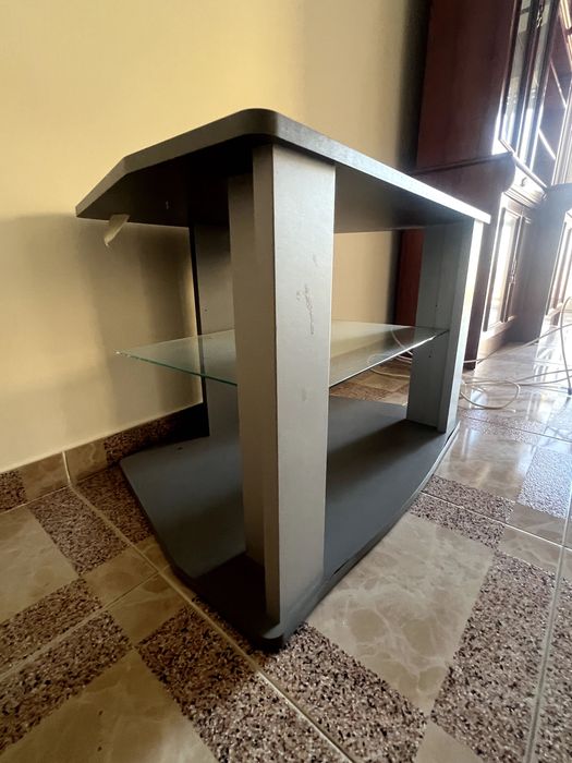 Mesa de Apoio Cinzenta