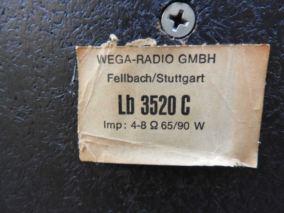 Kolumny Wega LB 3520 C vintage cewka taśmowa