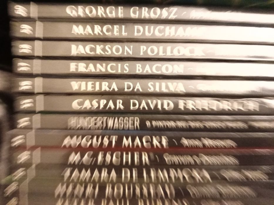 Coleção de pintores em 60 volumes