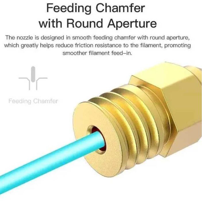 Комплект сопел 10 шт. Оригінальні cопла для 3D принтерів Creality MK8