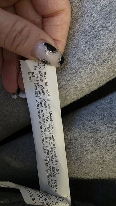 Piękny wełniany lekki płaszcz zara rozm L