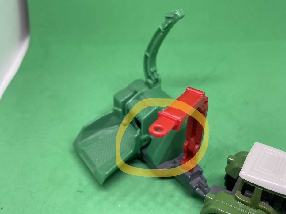 Siku traktor Fendt plus rębak 1 87