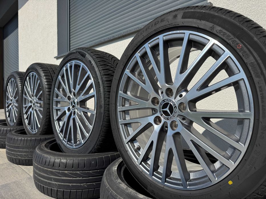 Wielosezon R18 Mercedes A-KLASA,B-KLASA,CLA,Czujniki TPMS, Wysyłka