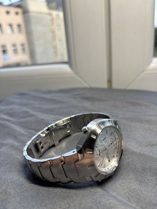 Zegarek Jacques Lemans Alarm-Chrono 1-984 | Szafir, WR100, Stan BDB