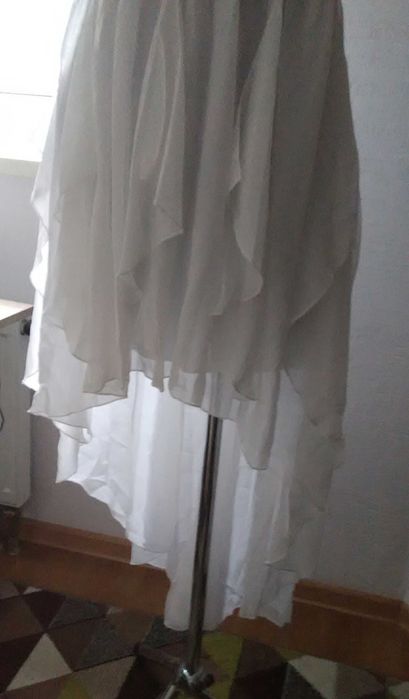 Sukienka szyfonowa asymetryczna nowa