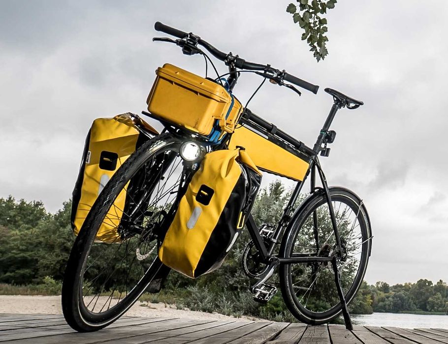 Розпродаж Велосумка на багажник велосипеда Сумка Велобаул