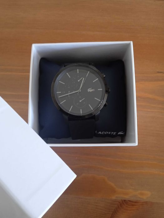 Relógio Lacoste Replay Black NOVO