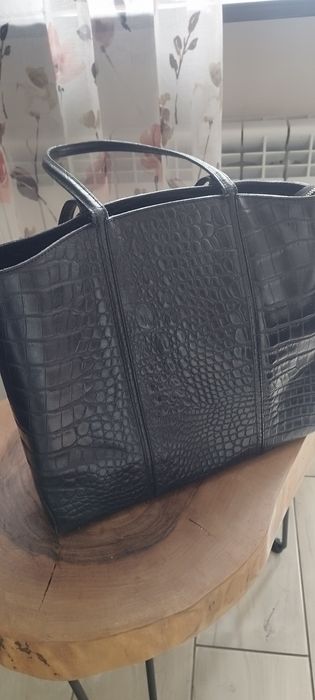 Torba skórzana schoperka