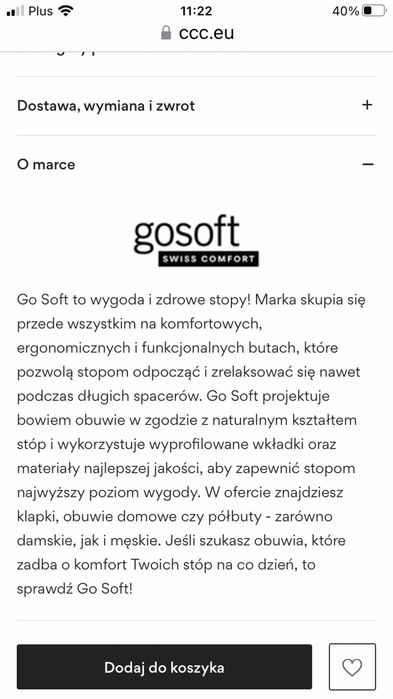 Buty skóra naturalna marka GoSoft roz.41 nowe