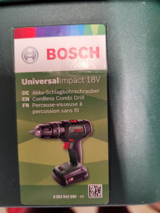 Wiertarko wkretarka udarowa Bosch UniversalImpact 18v