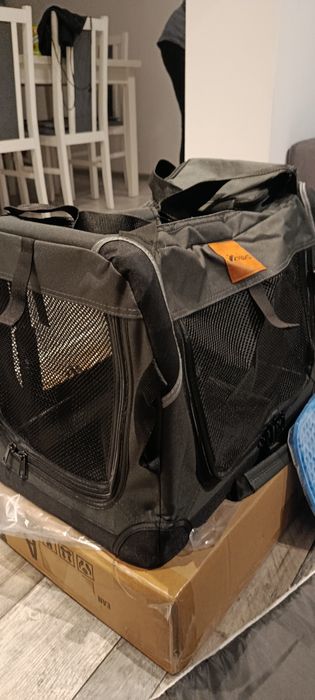 Transporter dla psa kota rozm S + mata
