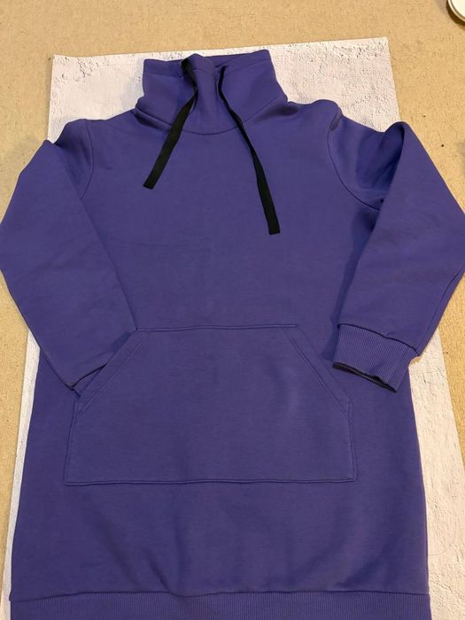 Світшот з високим воротом і карманом кенгуру, майже новий 480 грн