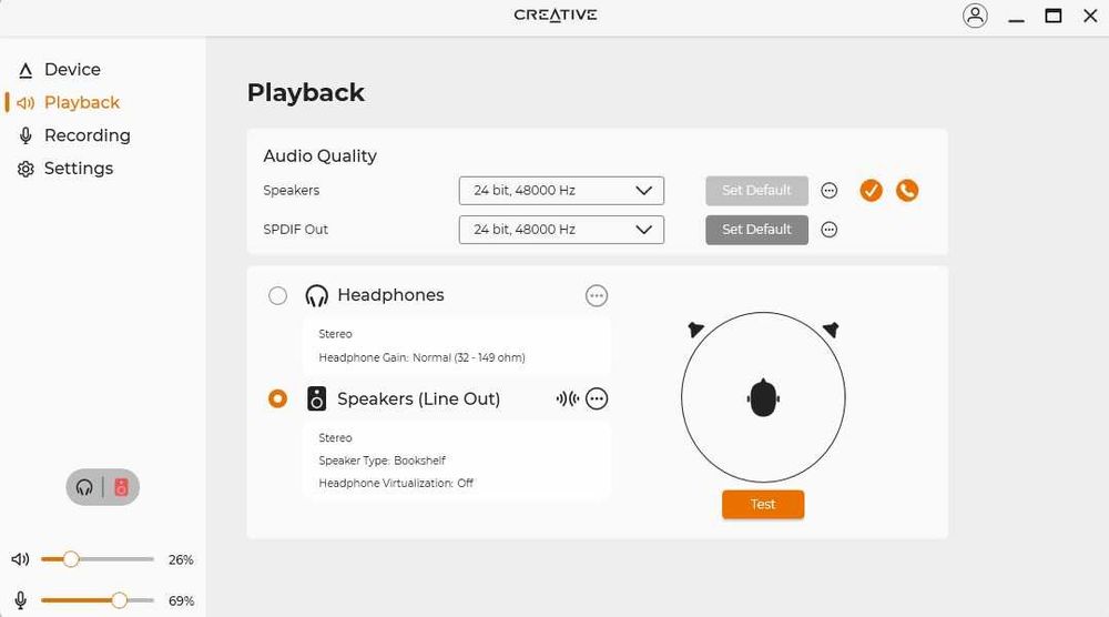 Placa de Som Creative Sound Blaster X4