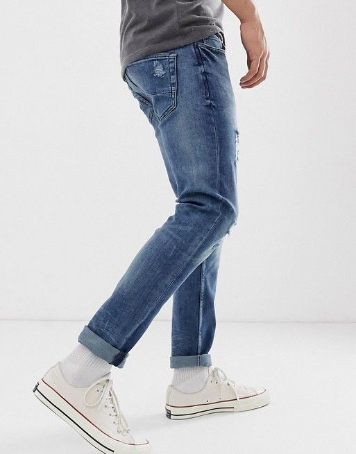 Джинси чоловічі slim fit/skinny Only & Sons 30/32
