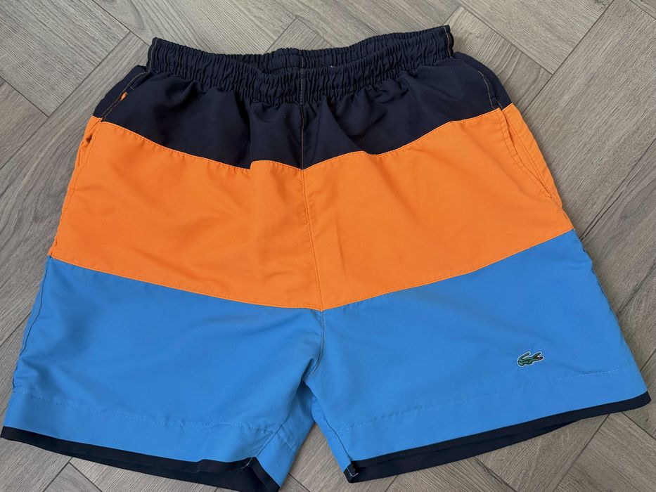 Продам чоловічі шорти, пляжні, р.С/М,Lacoste, яскраві