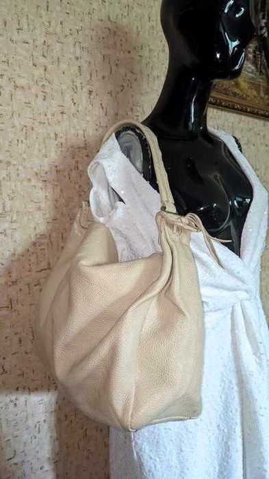 Кожаная сумка tod's