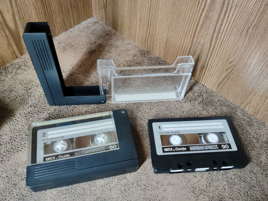 аудіо касети Memorex .Maxell хром і ін.