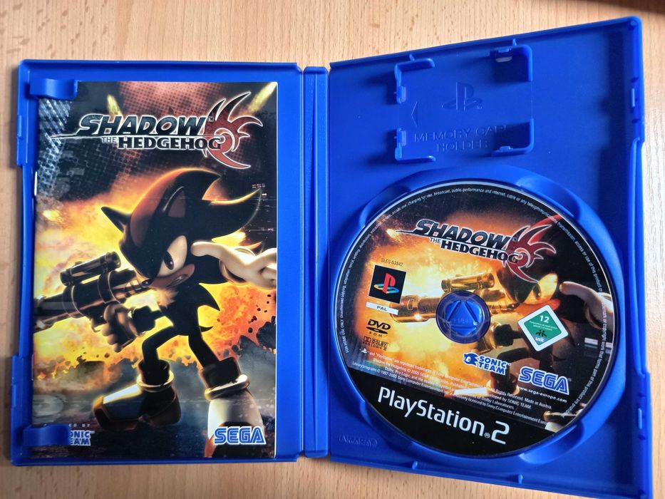 SHadow The Hedgehog PS2 PlayStation 2 angielska komplet (1)
