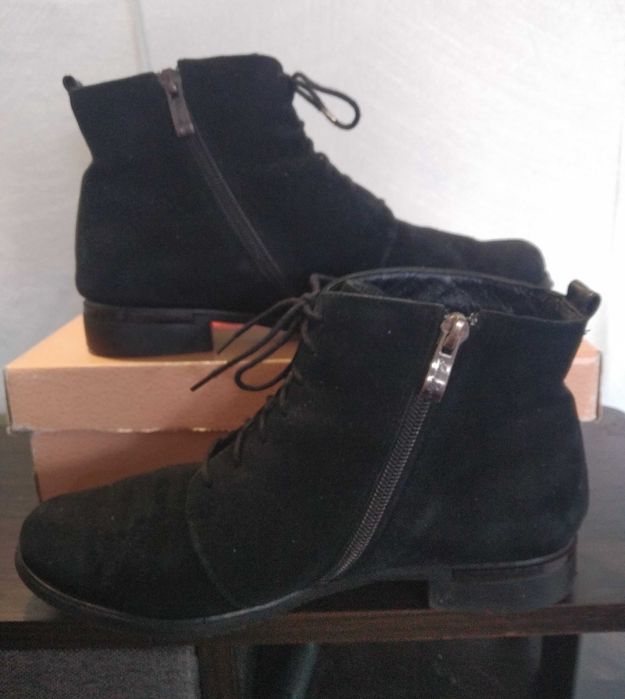Женские замшевые ботинки Аnna Lucci 38 р.