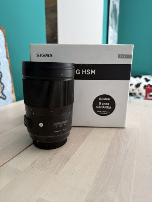 Sigma art 40mm 1.4 para canon