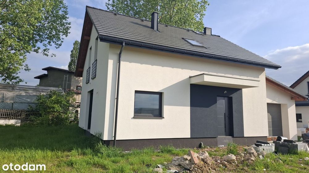 Nowy dom z garażem i poddaszem użytkowym – 126,8 m²