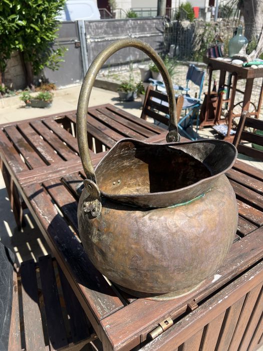 Peças em cobre Antigo