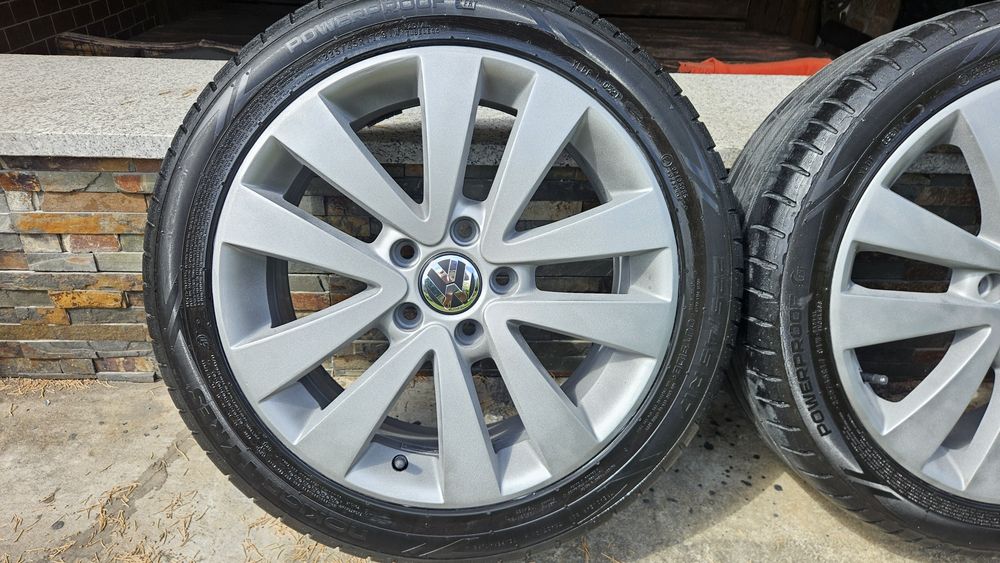 Koła Alufelgi Ronal VW Golf GTD GTi RS 5x112  225/45R17 Oryginalne Nokia