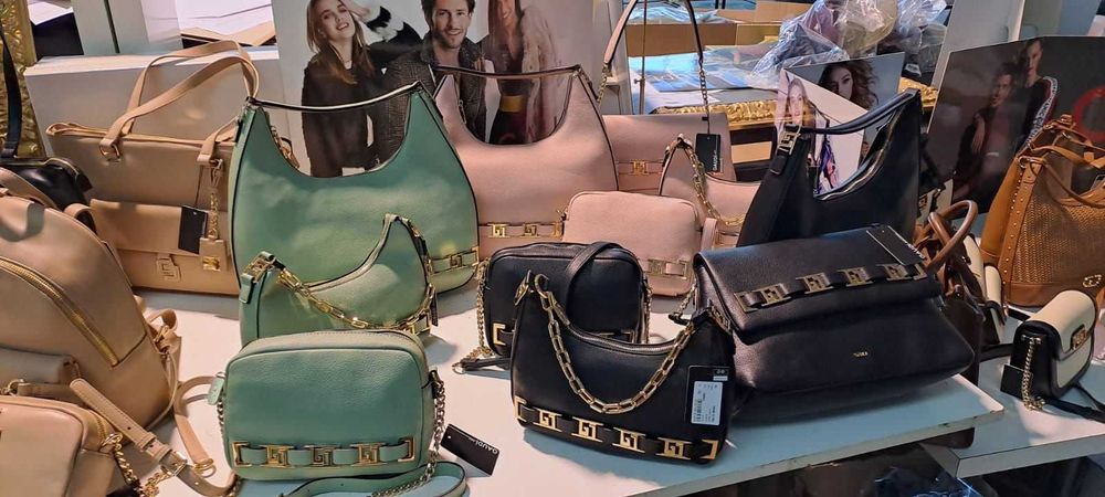 Lote de malas marcas italianas TOY G e GAUDÌ (LER DESCRIÇÃO)