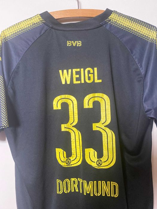 BORUSSIA DORTMUND nr 33 WEIGL - 2017 - 2018 - Puma- M - UNIKAT