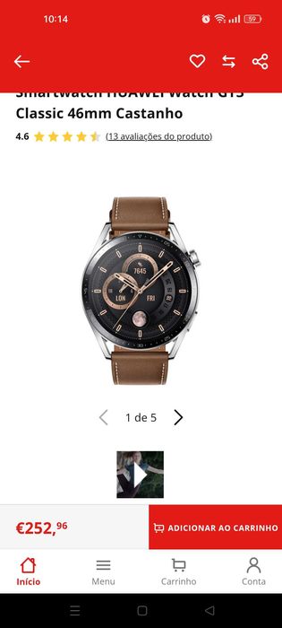 Smartwatch Huawei