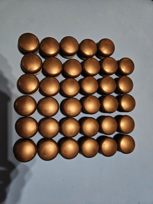Zaślepki do rur / nóg meblowych ok. 40 mm – 35 sztuk