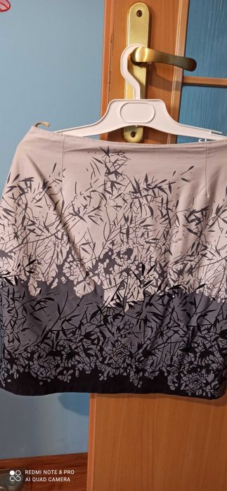 Spódnica  biała brąz 38 40 42