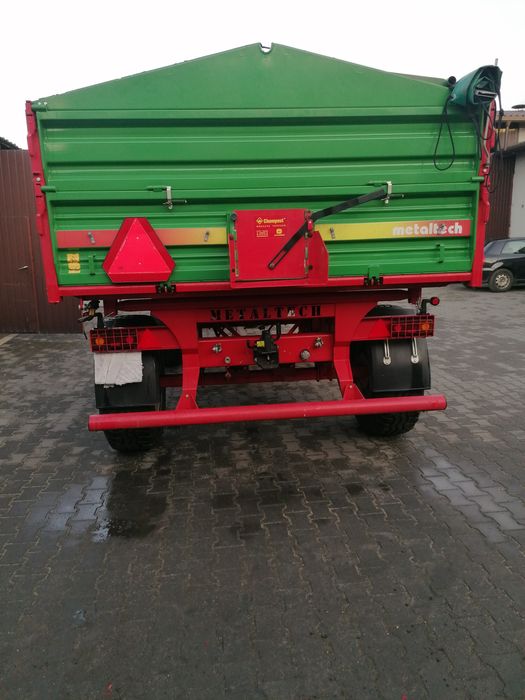 Przyczepa rolnicza Metaltech DB8 8 ton, pierwszy właściciel