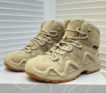 Трекинговые ботинки Lowa Zephyr GTX® MID TF, Coyote OP Военные берцы Gore-Tex Тактическая обувь
