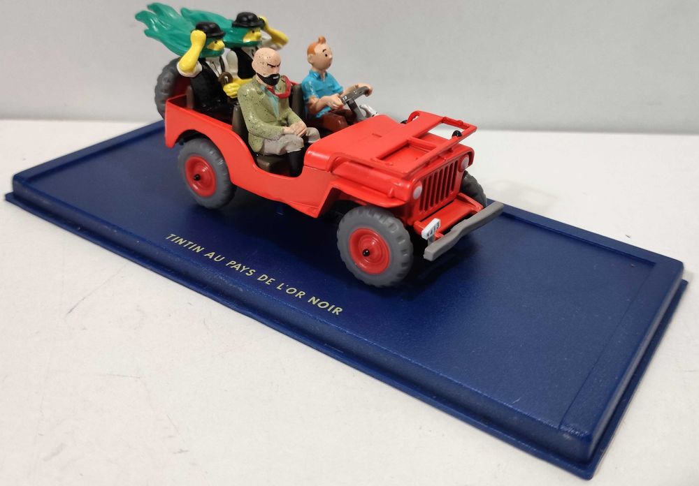 carro - Tintin no País do Ouro Negro - Jeep Willys MB 1943