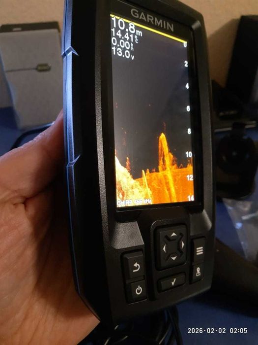 Ехолот Garmin Striker 4CV з перетворювачем GT20-TM