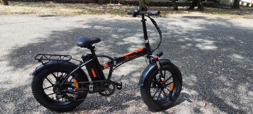 Bicicleta elétrica Dobrável Youin You-Ride Texas