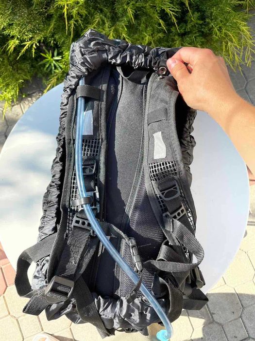 Рюкзак + гидратор + плащ трекинг, мото и велоспорт треккинг тактичний