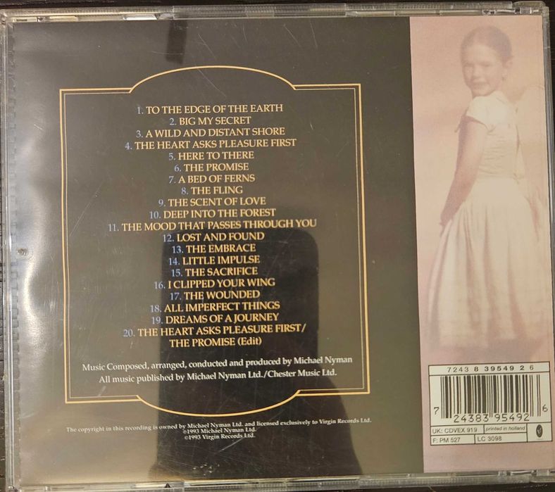 CD The Piano - Banda sonora do filme