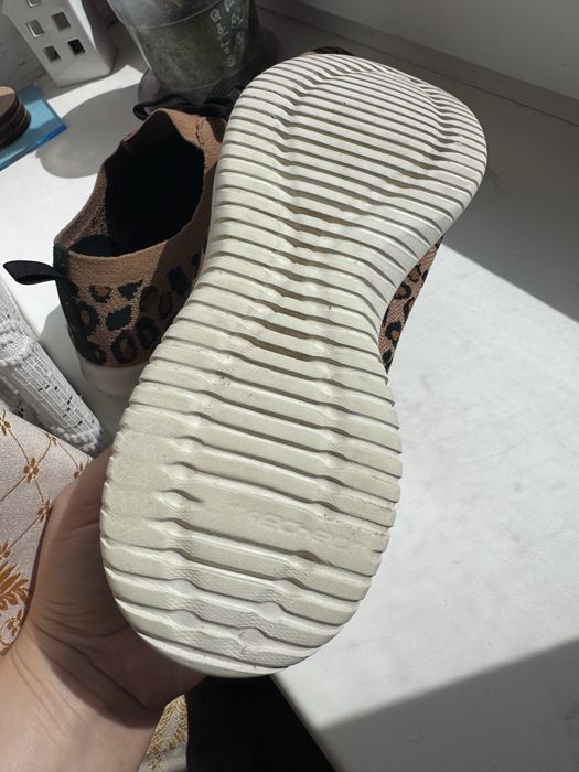 Жіночі кросівки Skechers Ultra Flex (леопардовий принт, Memory Foam) 40 41р. Устілка 26,5см оригінал