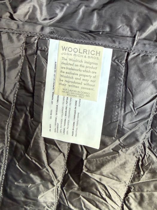 Puchowa Kurtka Woolrich John Rich & Bros Zipped Ciepła